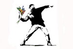 Banksy - Hooligan Mini Paper Poster