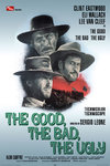 Good The Bad and The Ugly - Blue Art- Maxi Paper Poster