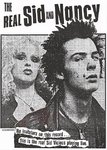 Sex Pistols Sid and Nancy The Real A1 paper rock poster