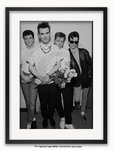 Framed with WHITE mount The Smiths Electric Ballroom London A1 rock poster
