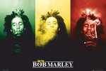 Bob Marley Smoking Flag - Giant Paper Poster