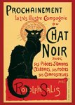 Laminated - Chat Noir French Art - Giant Poster