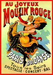 Moulin Rouge French Art - Giant Paper Poster