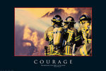 Courage Fire Fighters - Maxi Paper Poster