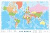 Modern Map Of The World - Maxi Paper Poster