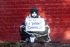 Banksy - Beggar "I Want Change" - Maxi Paper Poster