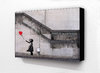 Banksy - Balloon Girl There Is Always Hope Block mounted Print