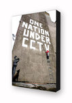 Banksy - One Nation Under CCTV Block Mount