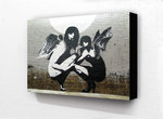 Banksy - Angels Block Mount