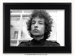 Framed with BLACK mount Bob Dylan Mayfair Hotel 1966 Poster